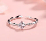 ANEL DE DIAMANTE ZIRCÔNIA arca